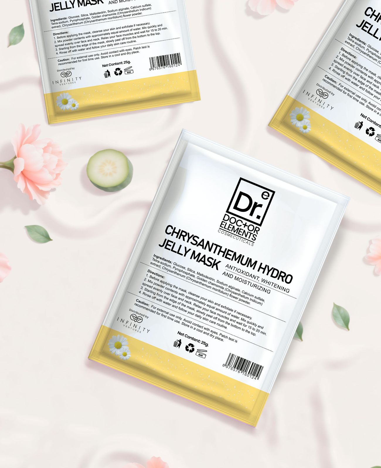 Chrysanthemum Hydro Jelly Mask | Moisturizing & Brightening Care